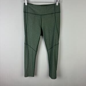 Outdoor Voices 3/4 Warmup Leggings Womens Medium Green